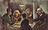 Vincent van Gogh The potato eaters painting